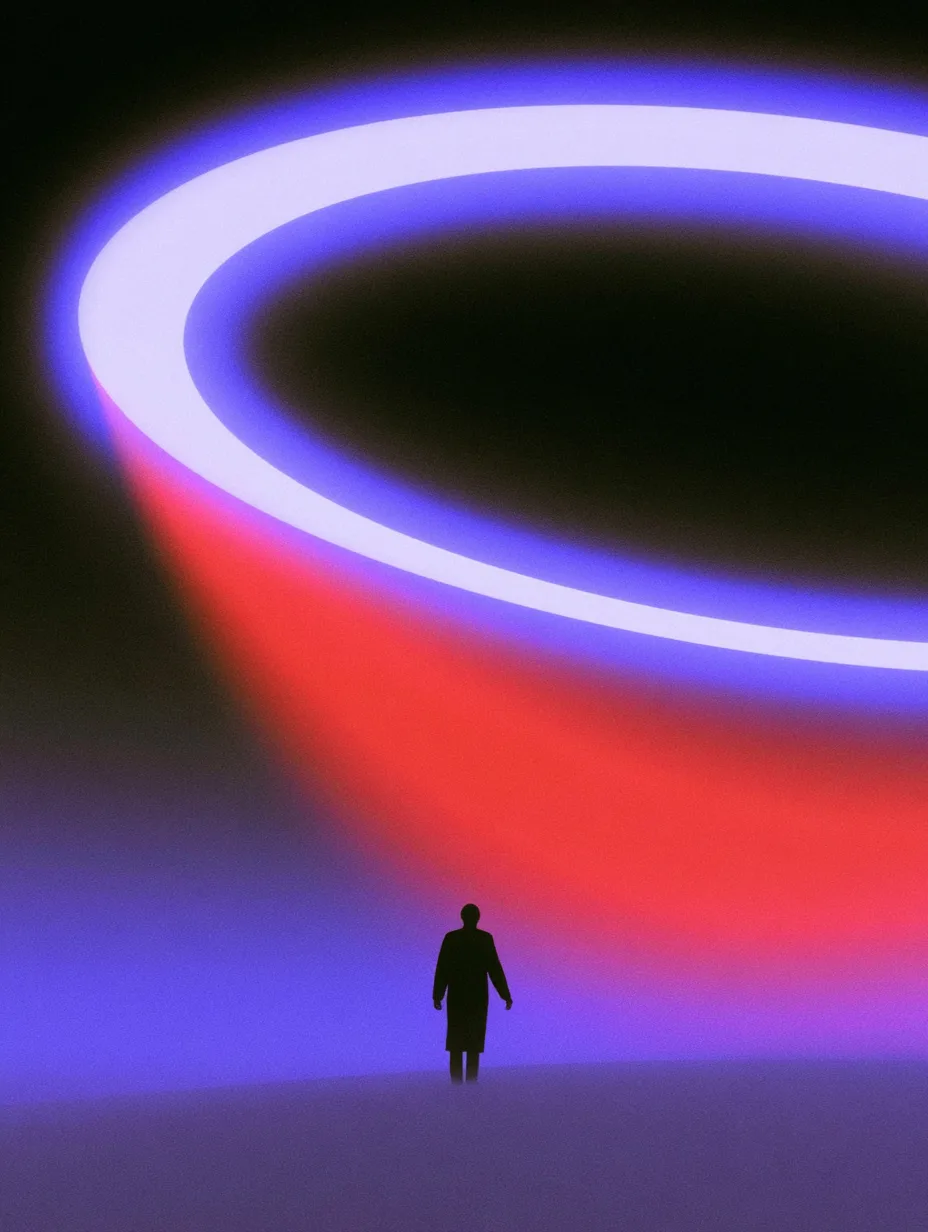 Cinematic silhouette